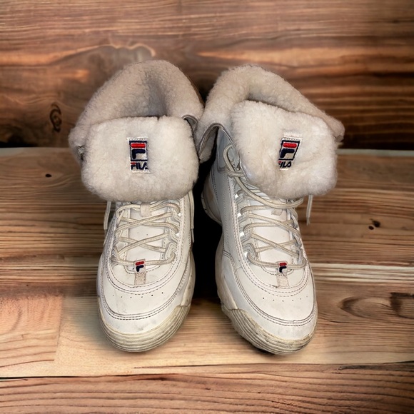 Fila Disrupter Fur Boots - Picture 1 of 6